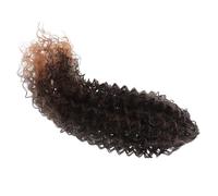 Sewroro Queue de Cheval Bou Synthétique à Cordon Ajustable Postiche Petite Taille /30 Brun Naturel Extension Fausse Queue de Cheval pour Femmes Accessoire Coiffure Soirée Légère