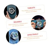 Sewroro Refroidisseur de Téléphone Portable Semi-conducteur Noir Rotatif avec Dissipation Thermique pour Tablette et Smartphone Gaming
