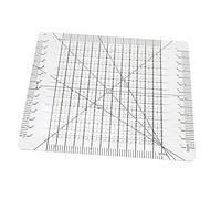 Sewroro Règle Couture Patchwork Transparent Gabarit de Découpe et Mesure pour Couture Accessoire Pratique et Durable pour Création de Vêtements et Quilting