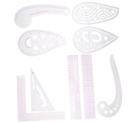 Sewroro Règles Couture Multifonctionnelles Règle Courbe Française Précise pour Dessin et Coupe de Vêtements Outil de Mesure pour Modélisme et Création de Patrons