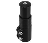Sewroro Rehausseur de Guidon Vélo Ajustable Noir Prolongateur Robuste pour Potence et Fourche Accessoire Léger pour VTT et Route Améliore Le Confort de Conduite