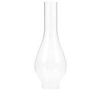Sewroro Remplacement La Cheminée La Lampe En Verre Abat-Jour Kérosène Clair Cheminée Abat-Jour En Verre Bougie Tall Oil Et Lampe Kérosène Cheminée Lampes À Huile 0N11TP1054LE0Y Transparent 24.5x5cm