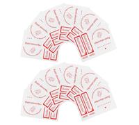 Sewroro Rouge 200 Pièces Autocollant Anti-poussière en Papier | Nettoyeur Ecran Telephone, Compact et Portable, Retrait sans Résidu, Usage au Travail Déplacement