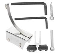 Sewroro Roulette de Porte Coulissante pour Armoire Poulie à Large Coque avec Roulement pour Guide de Rail Remplacement Facile et Roue Unique à Came pour Porte de Placard