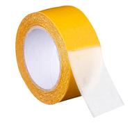 Sewroro Ruban Adhésif Double Face en Tissu 5 CM X 10 M Haute Adhérence pour Tapis et Sol en Bois Ruban Auto-Adhésif Multifonction pour Décoration Mariage et Usage Ménager