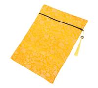 Sewroro Sac de Rangement pour Bible avec Pochette à Crayons avec Pompon Doré Housse Protectrice pour Religieux Sac de Transport pour Église et Réunions de Prière Grand Modèle Robuste