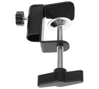 Sewroro Serrage-Joint en C pour Bureau et Table Pince de Fixation Métallique Poignée Plastique Noire Support Robuste pour Lampe Outil Polyvalent pour Travail du Bois et Bricolage