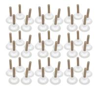 Sewroro Sets de Bâtonnets de Moxa Épaissis with Support en Plastique Lot de 50 Facile à Nettoyer for Fatigue and Moxibustion à Domicile