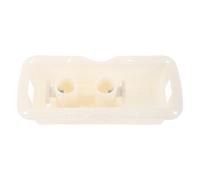 Sewroro Socle de Mannequin de Remplacement Demi-corps en Plastique 20,8 X 9,4 Cm Base Stable pour Mannequin de Couture Atelier et Magasin Accessoires de Présentoir de Couture