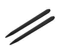 Sewroro Stylet pour Écran Tactile Double Embout 2 Pièces pour Écrans d'apprentissage Utilisateurs Professionnels Design Fonctionnel Écriture Précise sur Tableau Blanc Interactif Couleur Noire