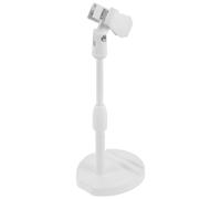 Sewroro Support de Lampe à Ongles Portable Blanc Support Rotatif à 360° pour Lampe LED de Manucure Outil Multifonction pour Séchage Gel Adapté aux Soins Ongles à Domicile Salon