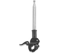 Sewroro Support de Mât de Drapeau Télescopique en Acier Inoxydable, Socle de Fixation Multi-Usage à Clip pour Voiture et Vélo, Accessoire Résistant pour Affichage Extérieur de Drapeaux,