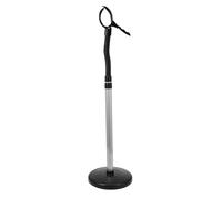 Sewroro Support de Sèche-cheveux pour Animaux Réglable 360° en Alliage D'aluminium Noir, Support sur Pied 1 Pièce pour Séchoir à Cheveux Mains Dégagées, Outils de Séchage pour Chats