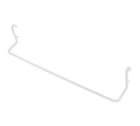 Sewroro Support Mural Perforé pour Essuie-tout, Acier Inoxydable Blanc | Rangement Mural pour Serviettes Sèches, Atelier ou Buanderie, Optimise L’espace et Libère le Plan de Travail