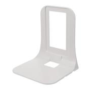 Sewroro Support Mural pour Prise Électrique Étagère Amovible en ABS Blanc, Étagère d'Extension pour Prise Murale, Rangement Pratique pour Maison et Bureau, Installation Simple et