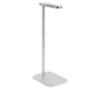 Sewroro Support pour Casque Audio en Aluminium Argenté Support de Bureau Compact pour Casque de Jeu Présentoir Stable pour Écouteurs Rangement Organisé Salle de Jeux et Bureau