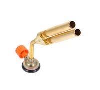 Sewroro Torche à Gaz Butane Double Flamme pour Brasage et Barbecue Compacte et Puissante pour Camping Pique et Cuisine Extérieure
