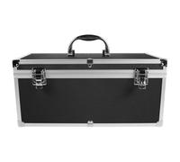 Sewroro Valise de Transport en Alliage D'aluminium pour Microphones à Condensateur avec Absorption des Chocs et Fermetures Métalliques Conviviales, pour Tests sur Site et Professionnels