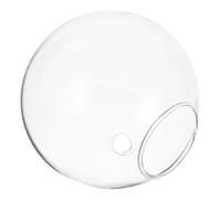 Sewroro Vase Hydroponique Mural en Verre Transparent 12 CM Pot Suspendu pour Plantes Aquatiques et Succulentes Bocal Propagation pour Bureau et Décoration Intérieure