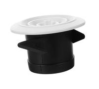 Sewroro Ventilation Ronde Plastique avec Volet Rotatif pour Climatisation Couverture de Vent de Plafond Installation Facile Design Moderne Compatible avec Système de Climatisation
