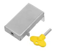 Sewroro Verrou de Fenêtre Vertical Sécurisé pour Protection Garçon Fille Limiteur Fixe Anti-fermeture Accidentelle Serrure de Sécurité Coulissante pour Fenêtre Dispositif Anti-effraction