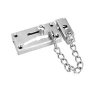 Sewroro Verrou de Porte Acier Inoxydable avec Chaîne Anti-vol Loquet de Sécurité Résistant Corrosion Installation Facile pour Maison et Appartement