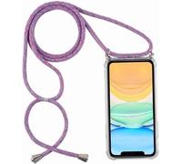 Sewutoyu Coque Collier Compatible pour Motorola Moto E13, Housse pour Smartphone à Porter au Cou - Étui à bandoulière Cordon - Lanyard Case Protection Complète, Étui en Silicone Transparent, Licorne