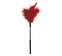 Sex And Mischief Jouets Sexuels Plumeau Coloré 18 cm Rouge