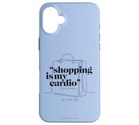 Sex and The City Carrie Bradshaw, Shopping is My Cardio Coque pour iPhone 16 Plus