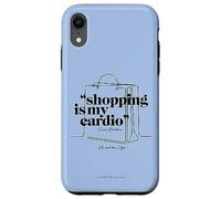 Sex and The City Carrie Bradshaw, Shopping is My Cardio Coque pour iPhone XR