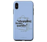 Sex and The City Carrie Bradshaw, Shopping is My Cardio Coque pour iPhone XS Max