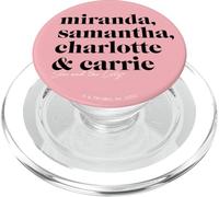 Sex and The City Miranda, Samantha, Charlotte & Carrie PopSockets PopGrip pour MagSafe
