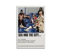 Sex And The City Movie Poster d'art minimaliste Peinture décorative sur toile Art mural pour salon, chambre à coucher, art mural, impression d'image moderne, décoration de salle familiale, 20 x 30 cm