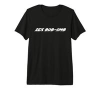 Sex Bob-omb | Pilgrim Band Movie 2000's T-Shirt Haut de Gamme