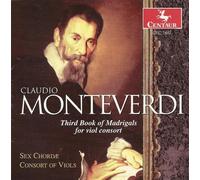 Sex Chordae Consort of Viols - Third Book of Madrigals [Import]