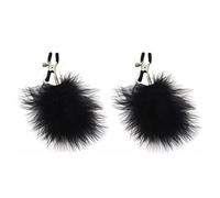 Sex & Mischief Jouets Sexuels Pinces Ajustables pour Tétons Noir