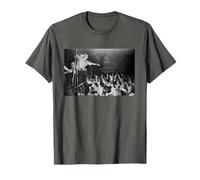 Sex Pistols Johnny Rotten Works The Crowd Holland 1977 T-Shirt