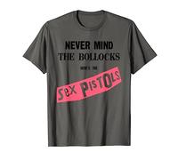 Sex Pistols Officiel Never Mind The Bollocks Rose T-Shirt