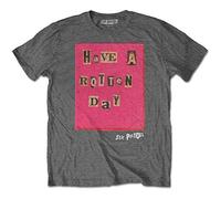 Sex Pistols the - T-Shirt # S Unisex Grey # Rotten Day [Import]