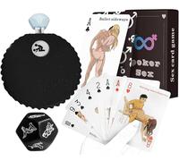 Sex Roulette Spinner - Jeu Érotique pour Couples avec 54 Cartes, Dé à 12 Faces ou Combinaison Cartes & Dé, Jeu Sensuel pour Adultes et Aventuriers Intimes B)