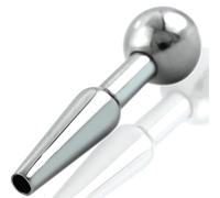 Sex Toýs Homme Dilatateur Urétral 6.3cm ⌀1cm ⌀du trou 0.4 cm Sextoy Homme sex toy masturbateur Stimulant Prostate Masturbeuse Homme Bords Lisses Boule Trouée bondage sex toy homme FOPS N16-13