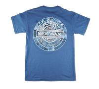 Sex Wax T-shirt bleu à manches courtes pour homme Hawaiian Dreams, bleu, M