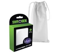 Sexe Sûr - pochette discrète antibactérienne - blanche (26x10cm)