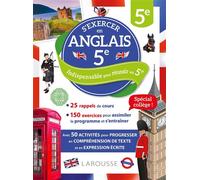 S'exercer en anglais 5e Edition bilingue français-anglais - Collectif - Larousse - broché - Scolaire / Universitaire