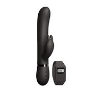 SEXERCISE Vibromasseur Rechargeable Télécommandé Kegel Rabbit Noir