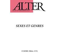 Sexes et genres (Alter, n° 30 2022)