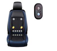 SEXIPLEXIX Siège Ventilé 12v/24v, 3 Vitesses Réglables de Vent Siège Rafraîchissant pour Voiture pour Voitures, SUV, camions,Blue-24V12-BladeFan+Massage