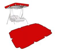 SEXIPLEXIX Tissu Oxford 600d Enduit d'argent De Haute Qualité Toile De Balancelle De Jardin Durable Et Résistant Aux Déchirures Liquidation Extérieure des Balançoires De Porche,red-164 * 114 * 15cm