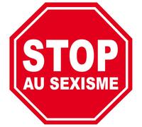 Sexisme Stop - 5x5cm - Sticker/Autocollant