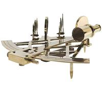 Sextant Astrolabe en laiton massif 10 "avec coffret en bois: Collection Nautique